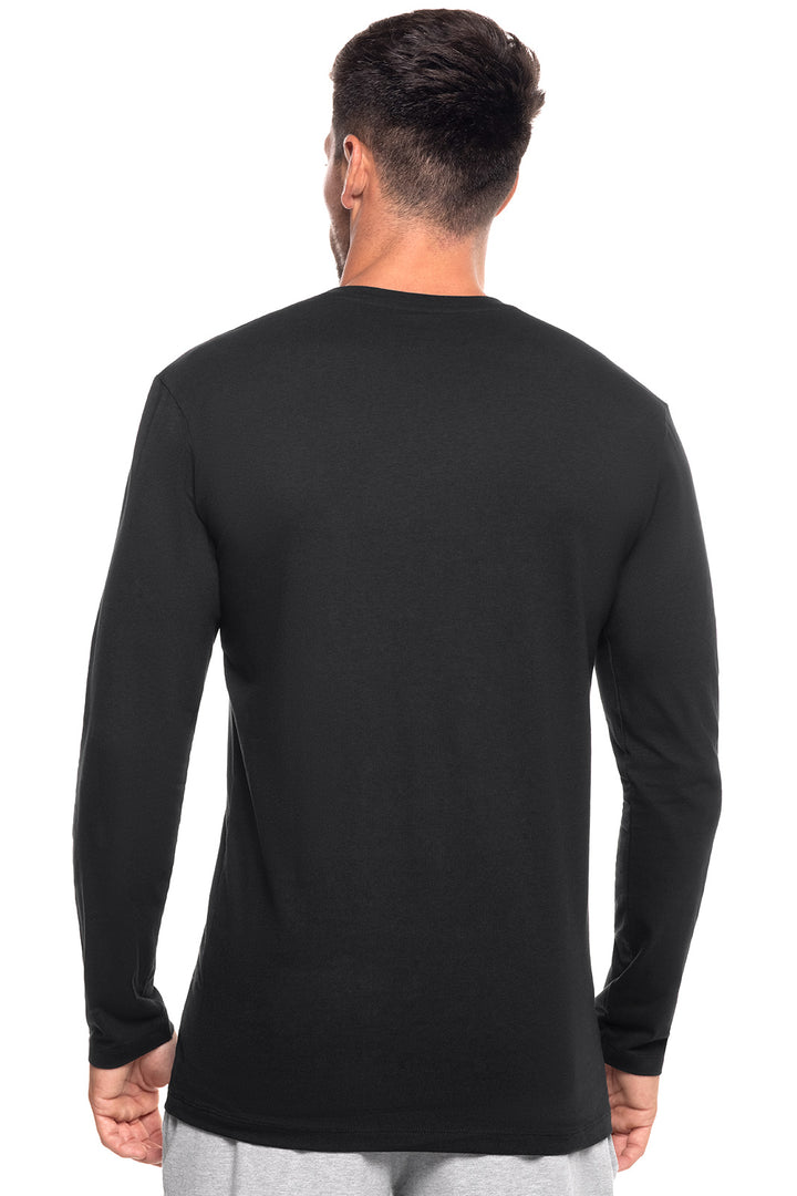 Men's Morada Everyday Long Sleeve T-Shirt | Black