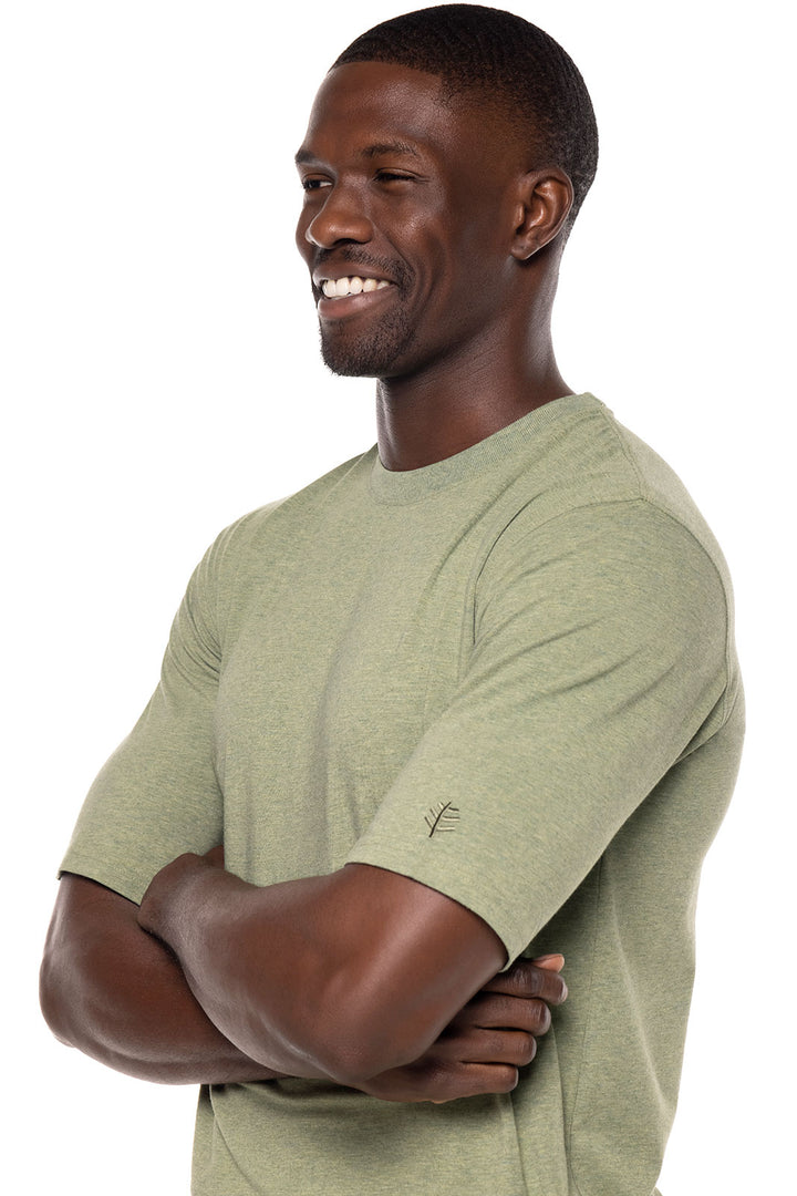 Men's Morada Everyday Short Sleeve T-Shirt | Willow Green Heather