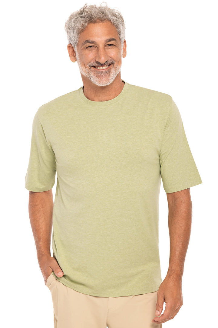 Men's Morada Everyday Short Sleeve T-Shirt | Light Green Heather