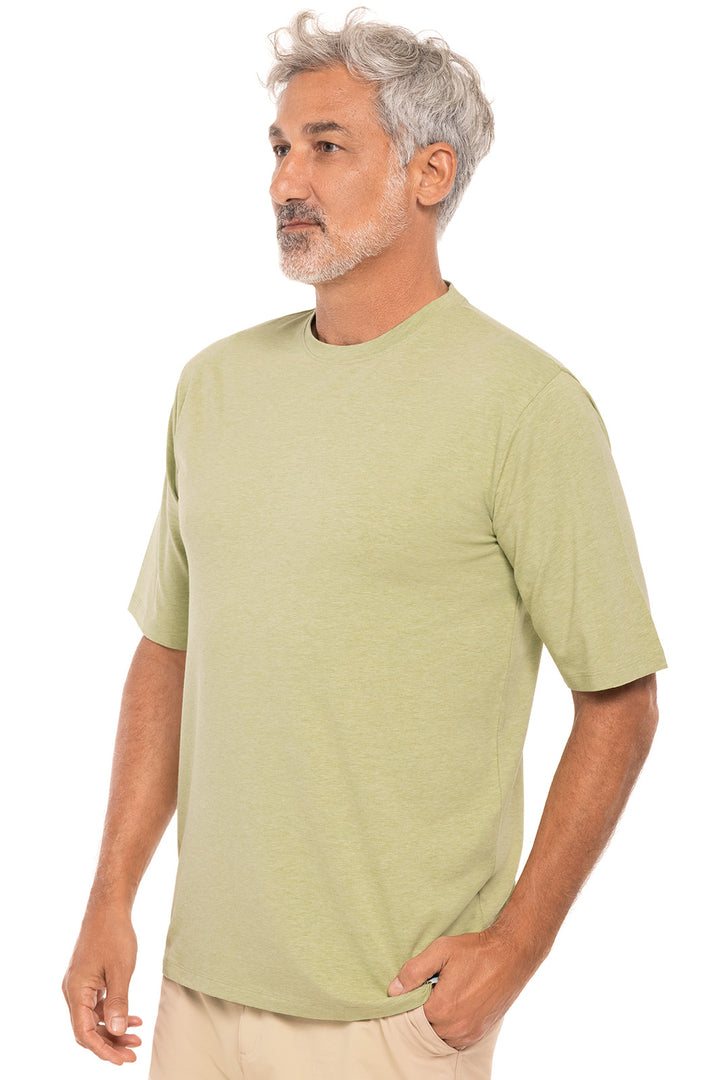 Men's Morada Everyday Short Sleeve T-Shirt | Light Green Heather