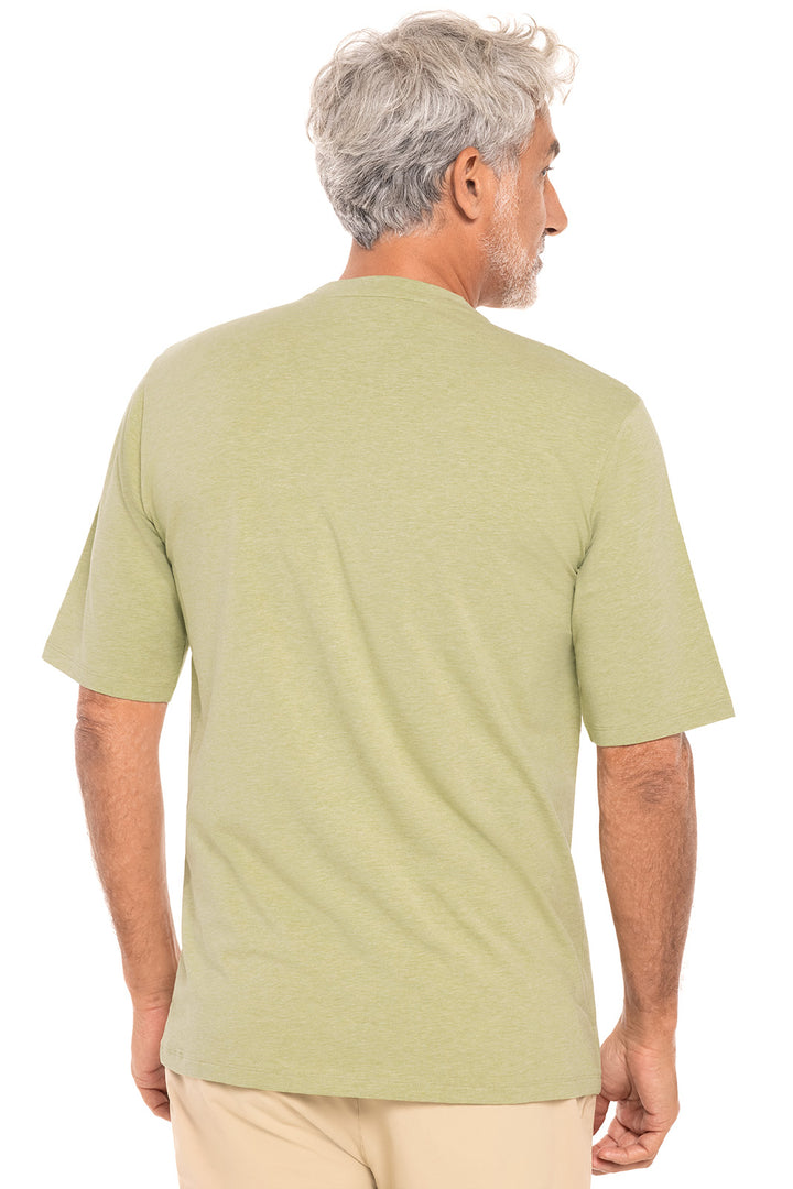 Men's Morada Everyday Short Sleeve T-Shirt | Light Green Heather