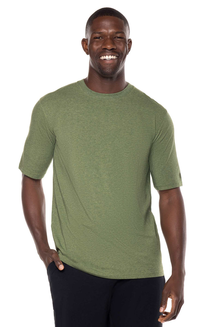 Men's Morada Everyday Short Sleeve T-Shirt | Light Green Heather