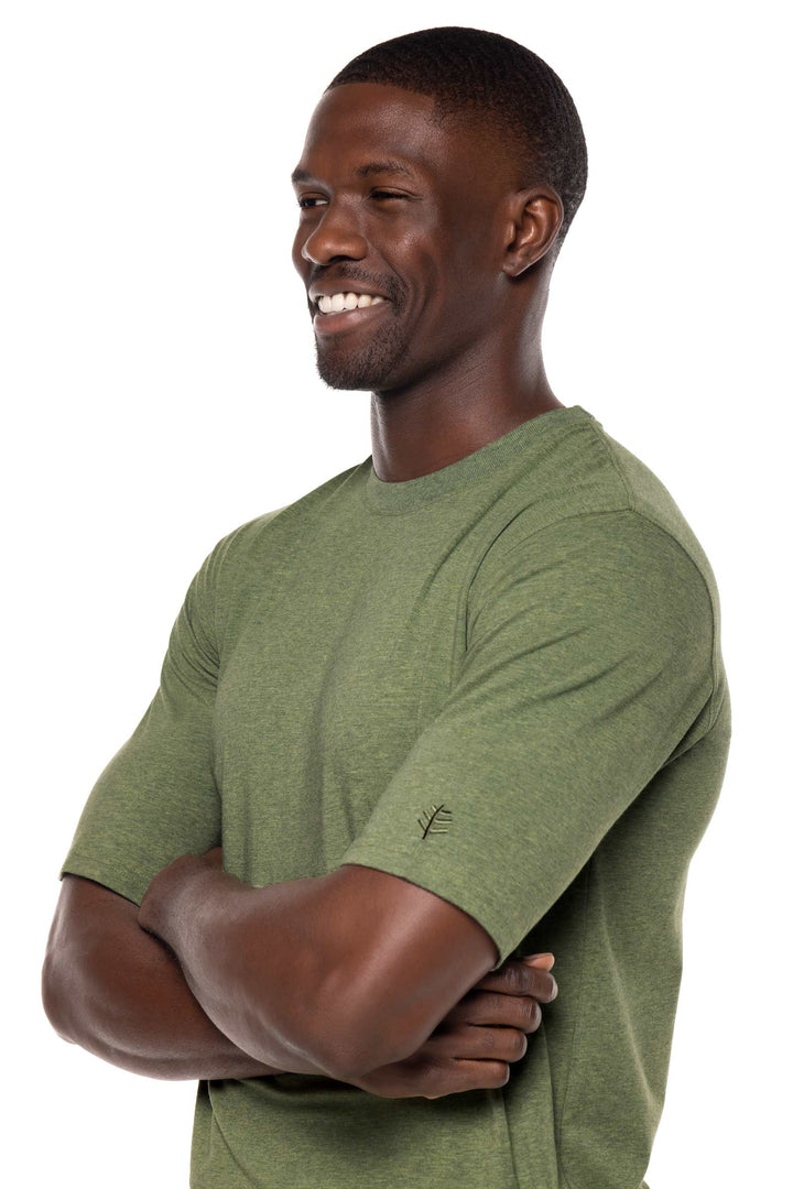 Men's Morada Everyday Short Sleeve T-Shirt | Light Green Heather