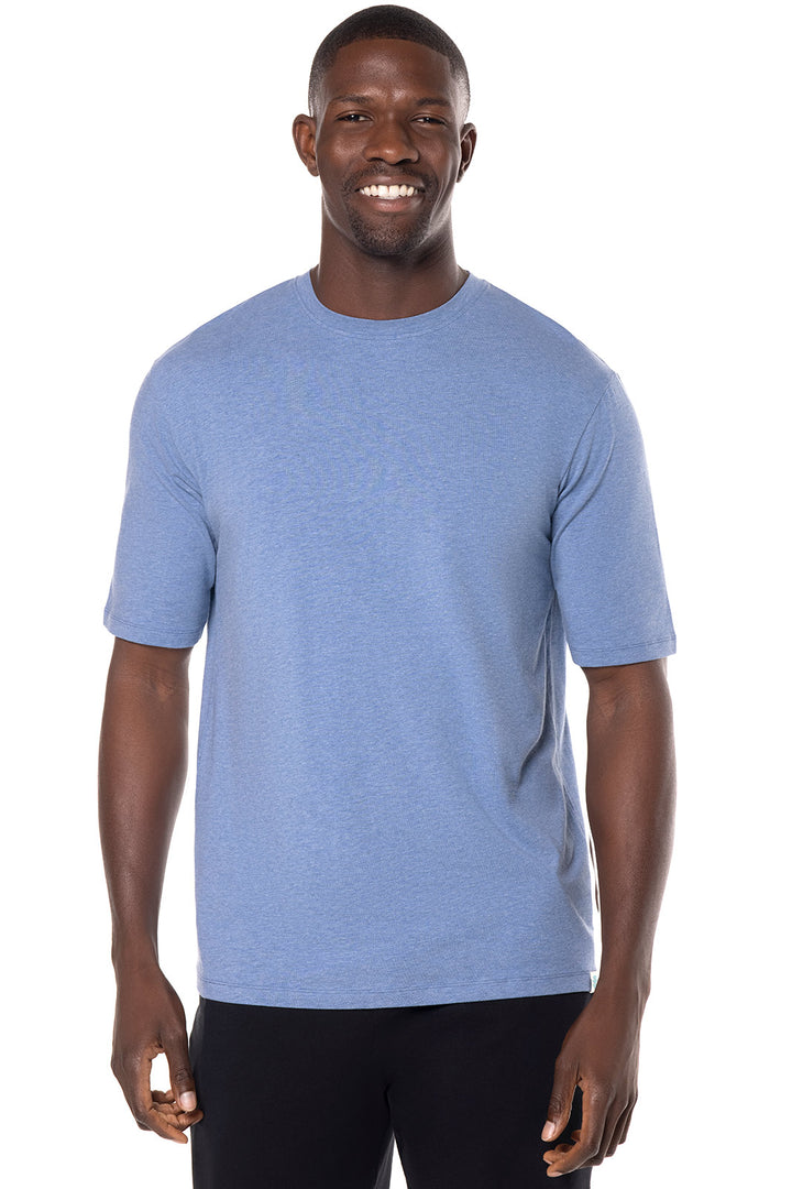 Men's Morada Everyday Short Sleeve T-Shirt  | Pacific Blue Heather