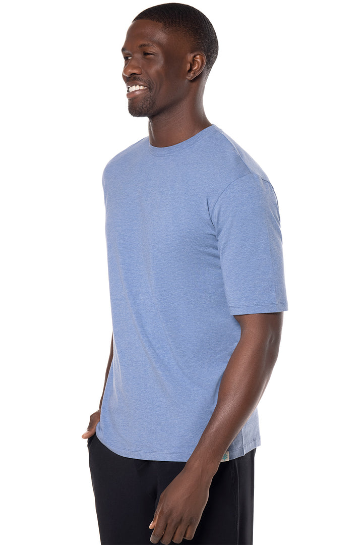 Men's Morada Everyday Short Sleeve T-Shirt  | Pacific Blue Heather