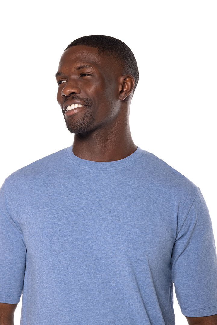 Men's Morada Everyday Short Sleeve T-Shirt  | Pacific Blue Heather