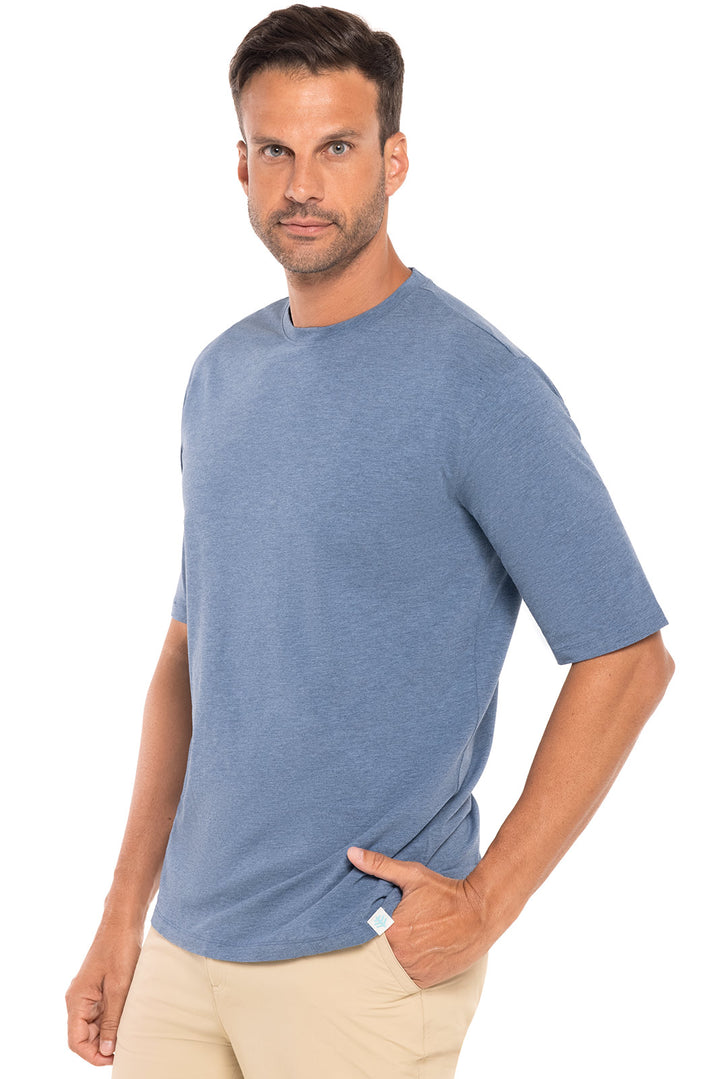 Men's Morada Everyday Short Sleeve T-Shirt | Tidal Blue Heather