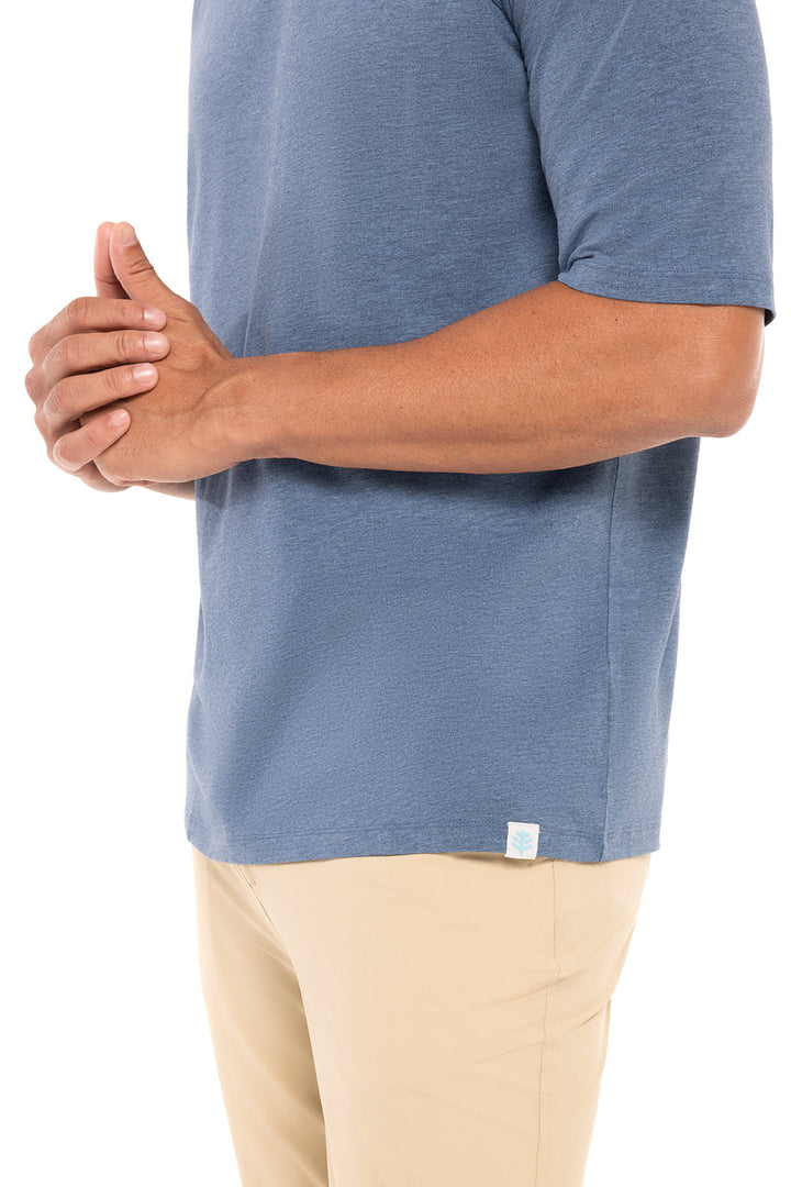 Men's Morada Everyday Short Sleeve T-Shirt | Tidal Blue Heather