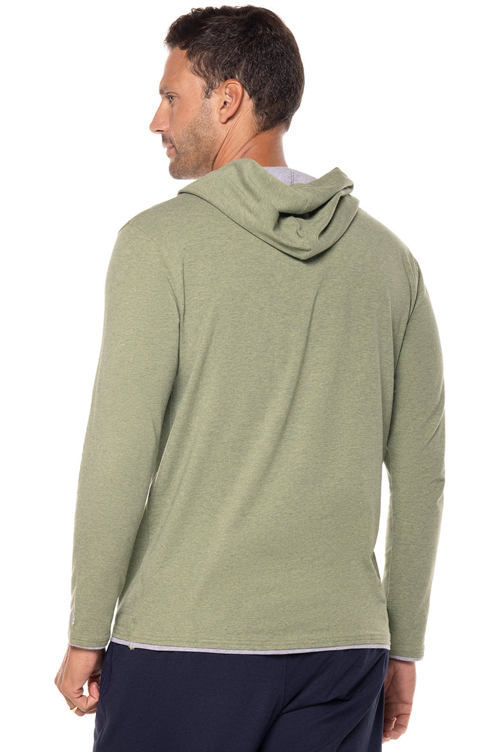 Men's Oasis Pullover Hoodie | Light Green Heather