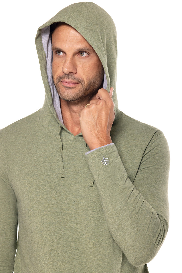 Men's Oasis Pullover Hoodie | Light Green Heather