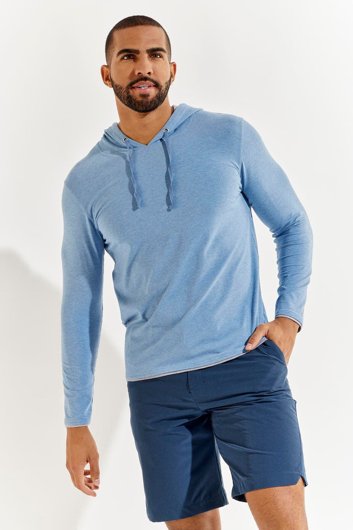 Men's Oasis Pullover Hoodie | Modern Blue Heather