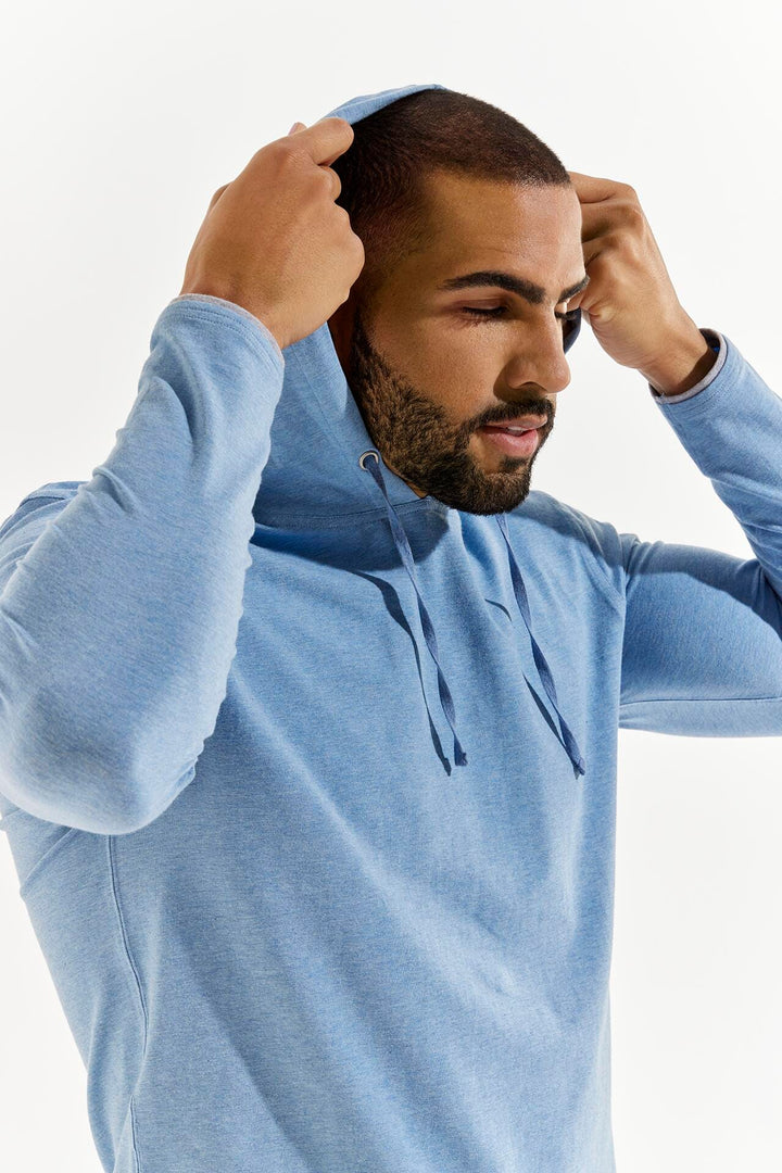 Men's Oasis Pullover Hoodie | Modern Blue Heather