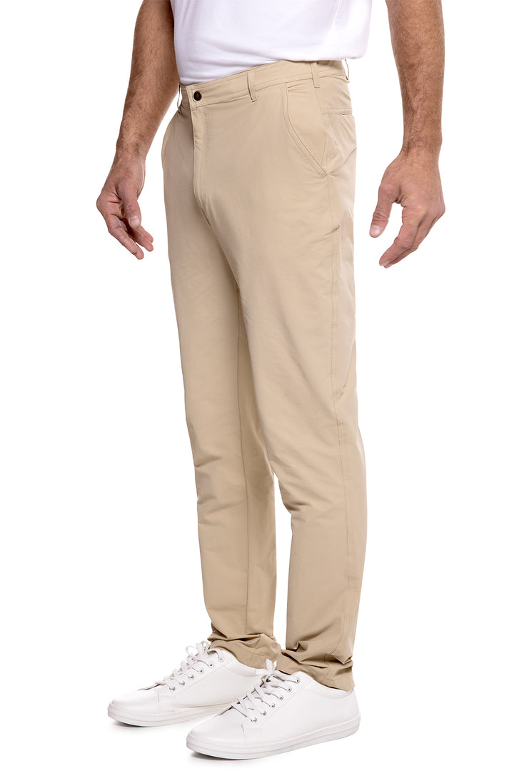 Men's Marco Summer Casual Pants | Washed Tan