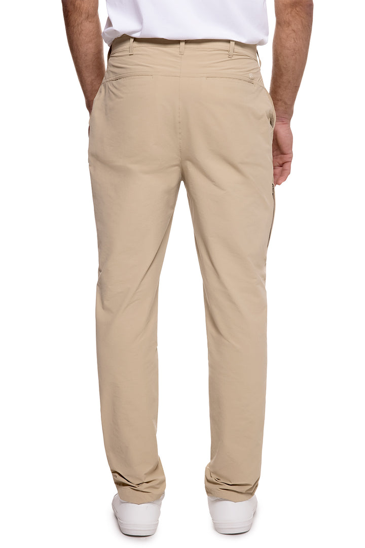 Men's Marco Summer Casual Pants | Washed Tan