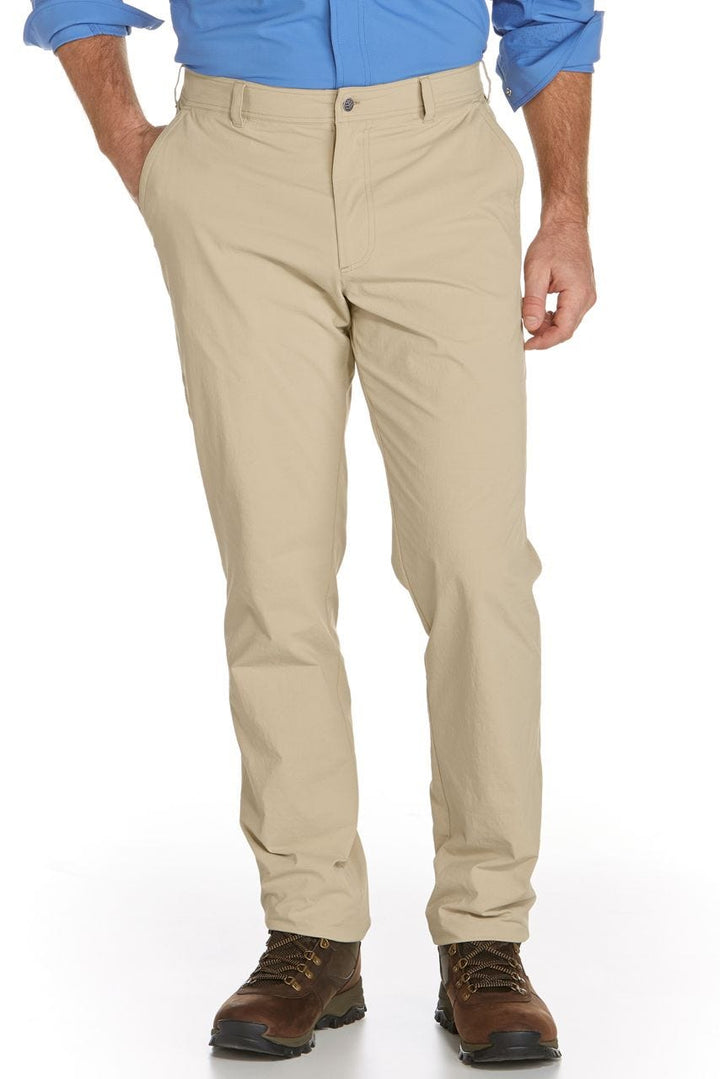 Men's Marco Summer Casual Pants | Washed Tan