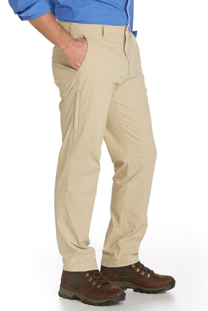 Men's Marco Summer Casual Pants | Washed Tan