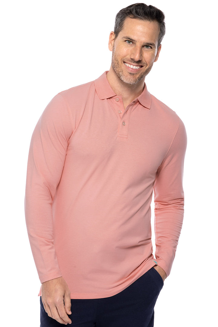 Men's Coppitt Long Sleeve Weekend Polo | Regular Parent