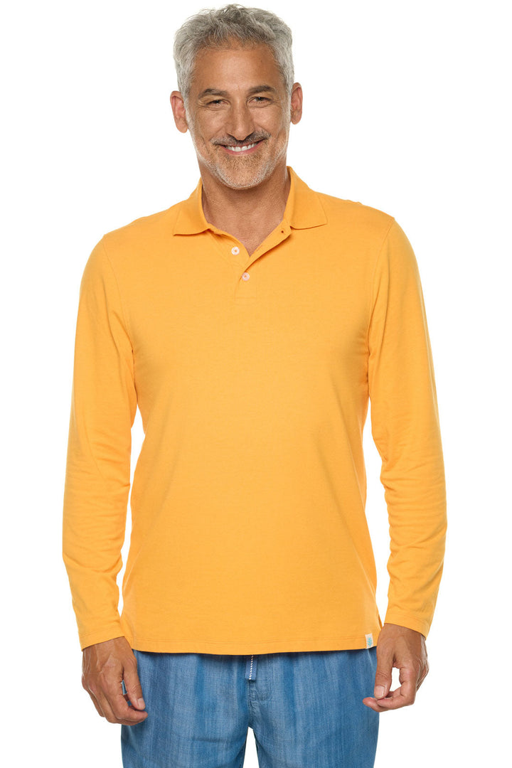 Men's Coppitt Long Sleeve Weekend Polo | Regular Parent