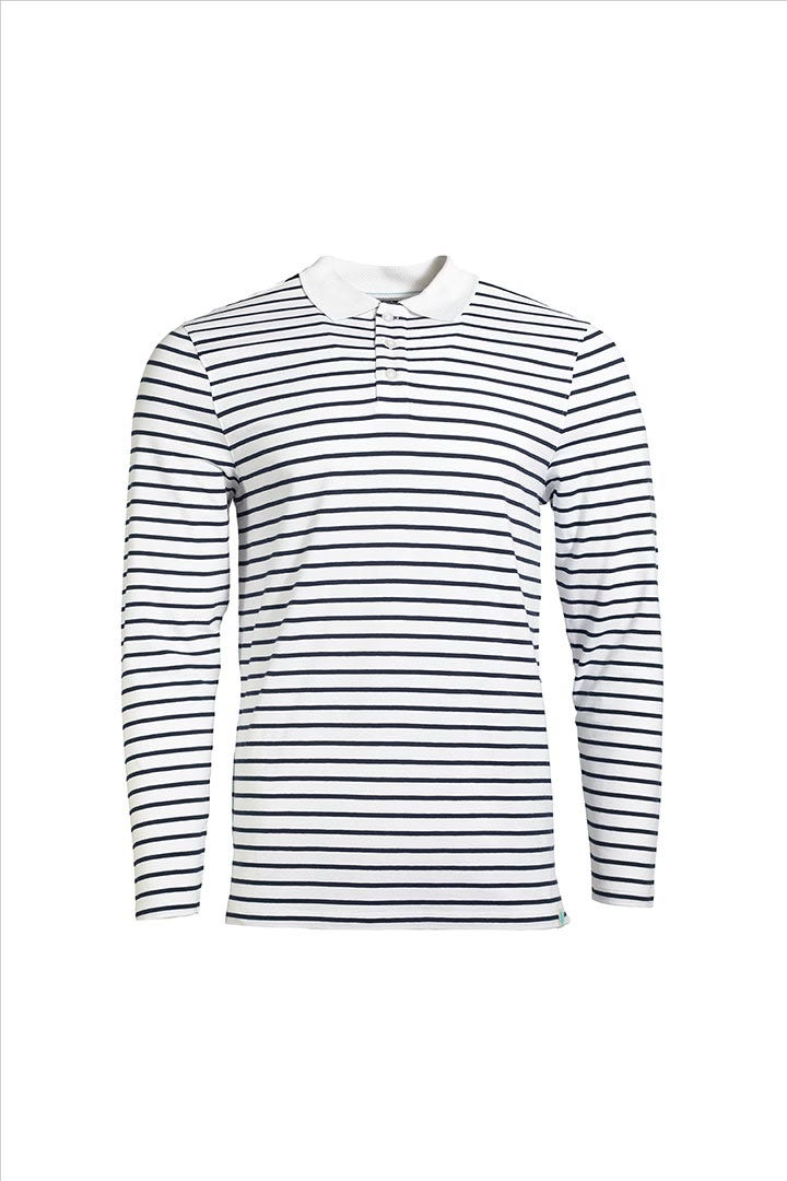 Men's Coppitt Long Sleeve Weekend Polo | Regular Parent