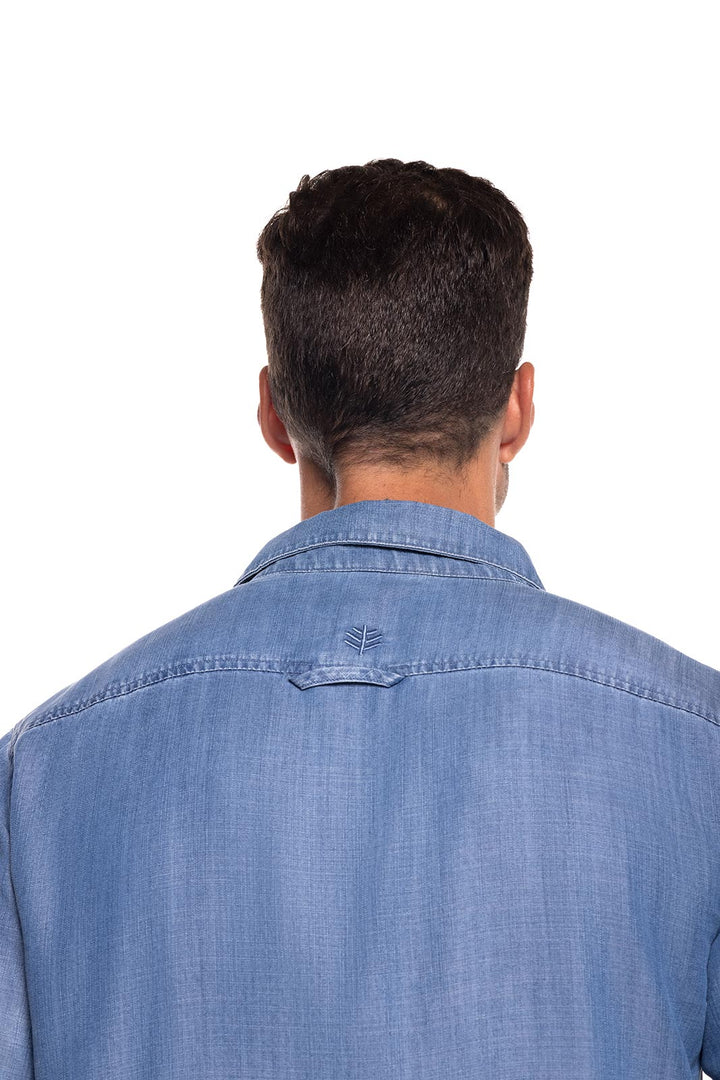 Men's Carson Chambray Shirt | Light Indigo Chambray