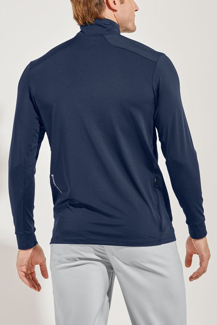 Men's Agility Performance Pullover | Navy