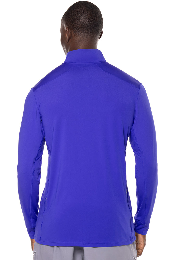 Men's Agility Performance Pullover | Baja Blue