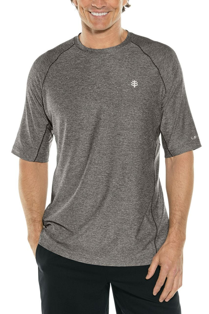 Men's Agility Short Sleeve Performance T-Shirt | Charcoal Heather