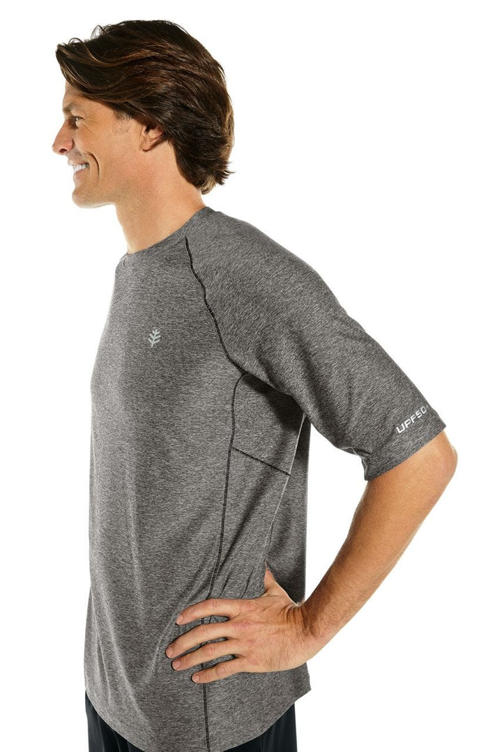 Men's Agility Short Sleeve Performance T-Shirt | Charcoal Heather