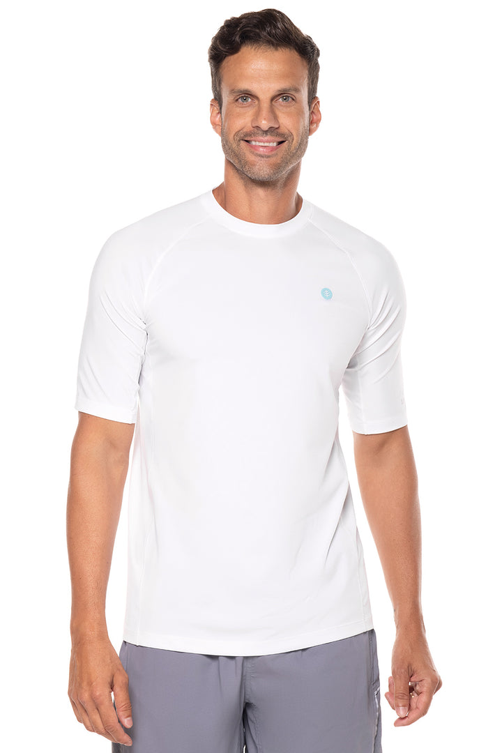 Men's Agility Short Sleeve Performance T-Shirt | White