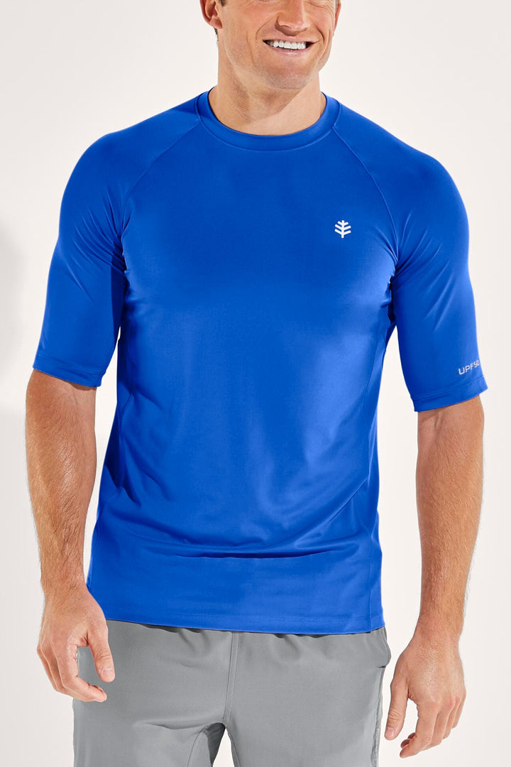 Men's Agility Short Sleeve Performance T-Shirt | Baja Blue