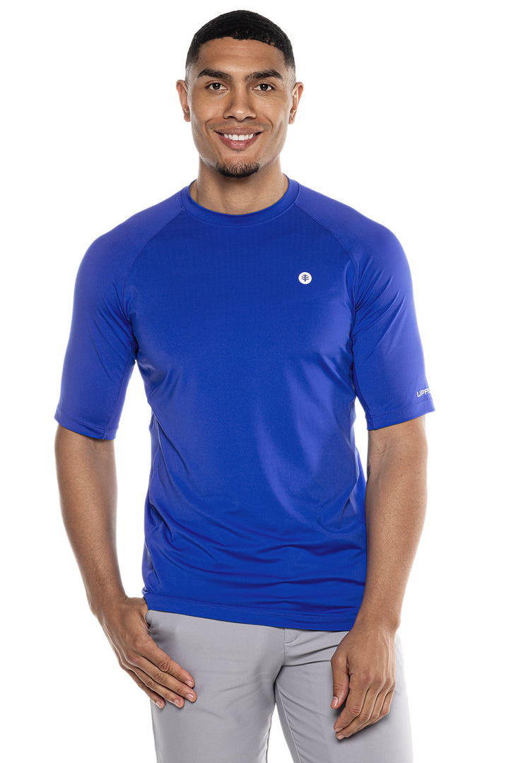 Men's Agility Short Sleeve Performance T-Shirt | Baja Blue