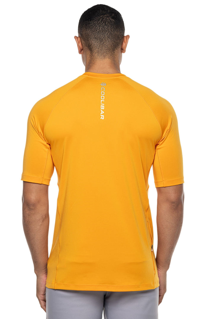 Men's Agility Short Sleeve Performance T-Shirt | Apricot Crush