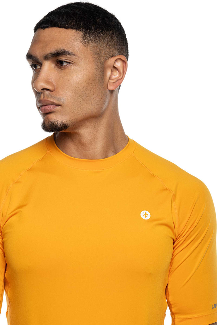 Men's Agility Short Sleeve Performance T-Shirt | Apricot Crush