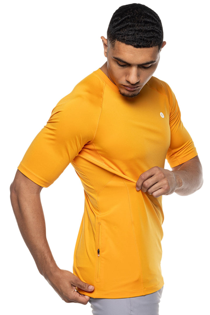 Men's Agility Short Sleeve Performance T-Shirt | Apricot Crush