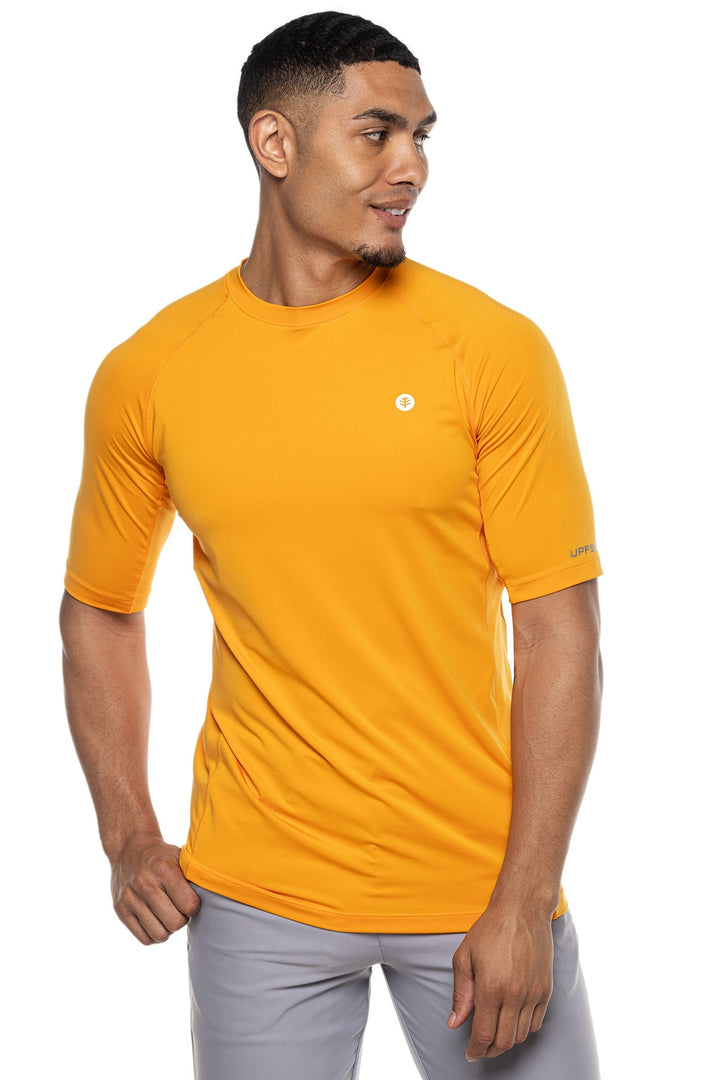 Men's Agility Short Sleeve Performance T-Shirt | Apricot Crush