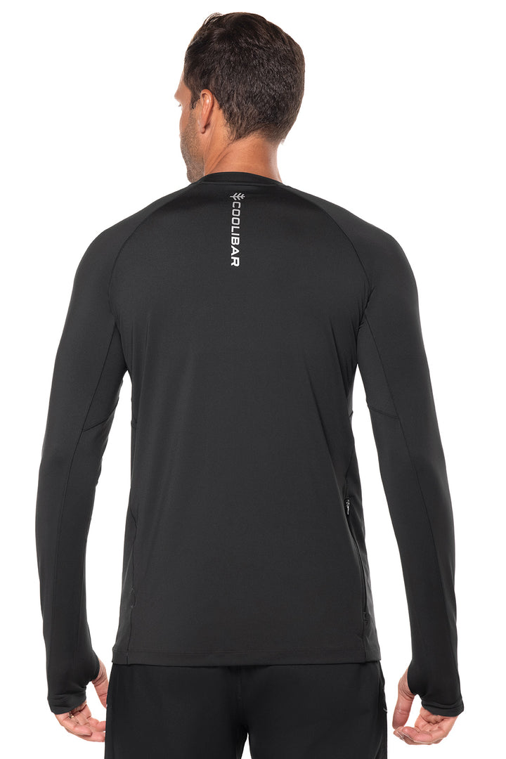 Men's Agility Long Sleeve Performance T-Shirt | Black