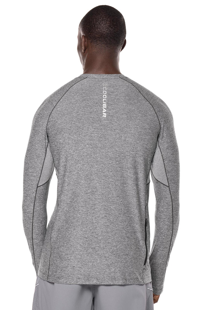 Men's Agility Long Sleeve Performance T-Shirt | Charcoal Heather