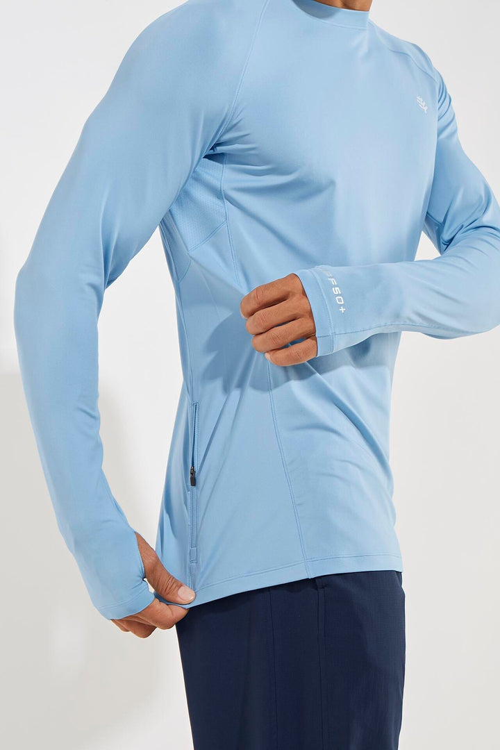 Men's Agility Long Sleeve Performance T-Shirt | Cloud Blue