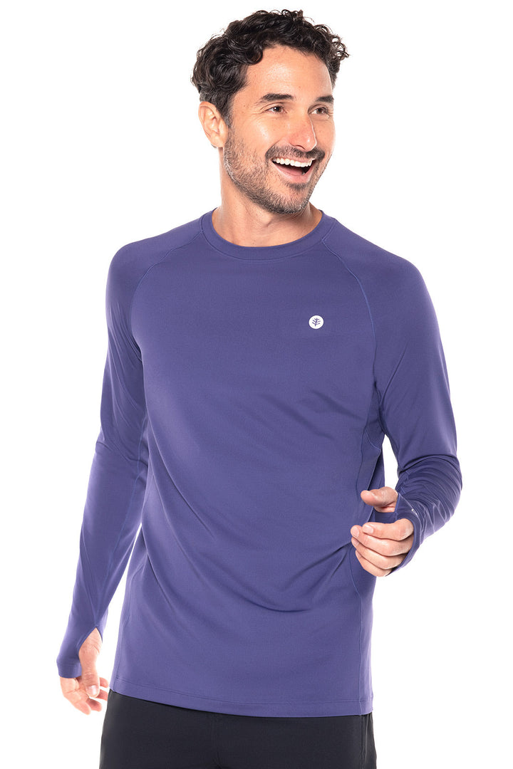 Men's Agility Long Sleeve Performance T-Shirt | Future Dusk