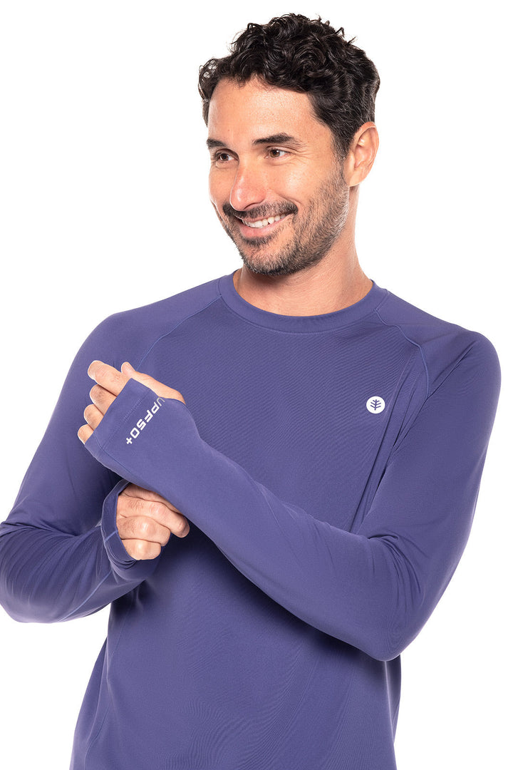 Men's Agility Long Sleeve Performance T-Shirt | Future Dusk