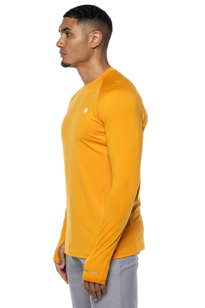 Men's Agility Long Sleeve Performance T-Shirt | Apricot Crush