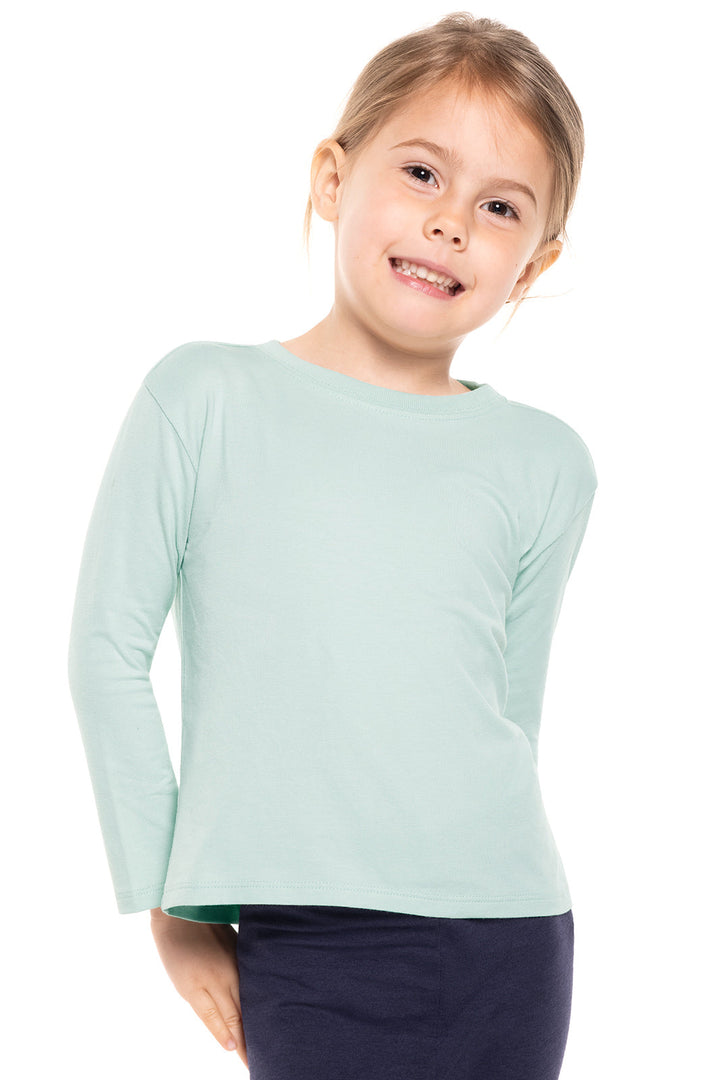 Toddler Coco Plum Everyday Long Sleeve T-Shirt | Misty Aqua