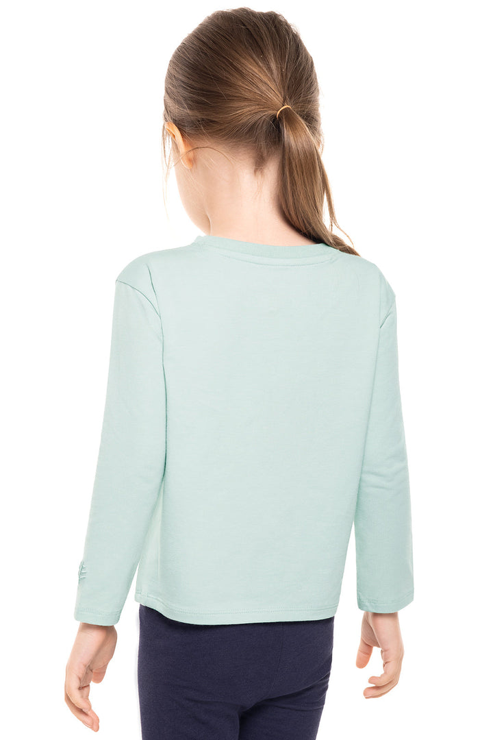 Toddler Coco Plum Everyday Long Sleeve T-Shirt | Misty Aqua