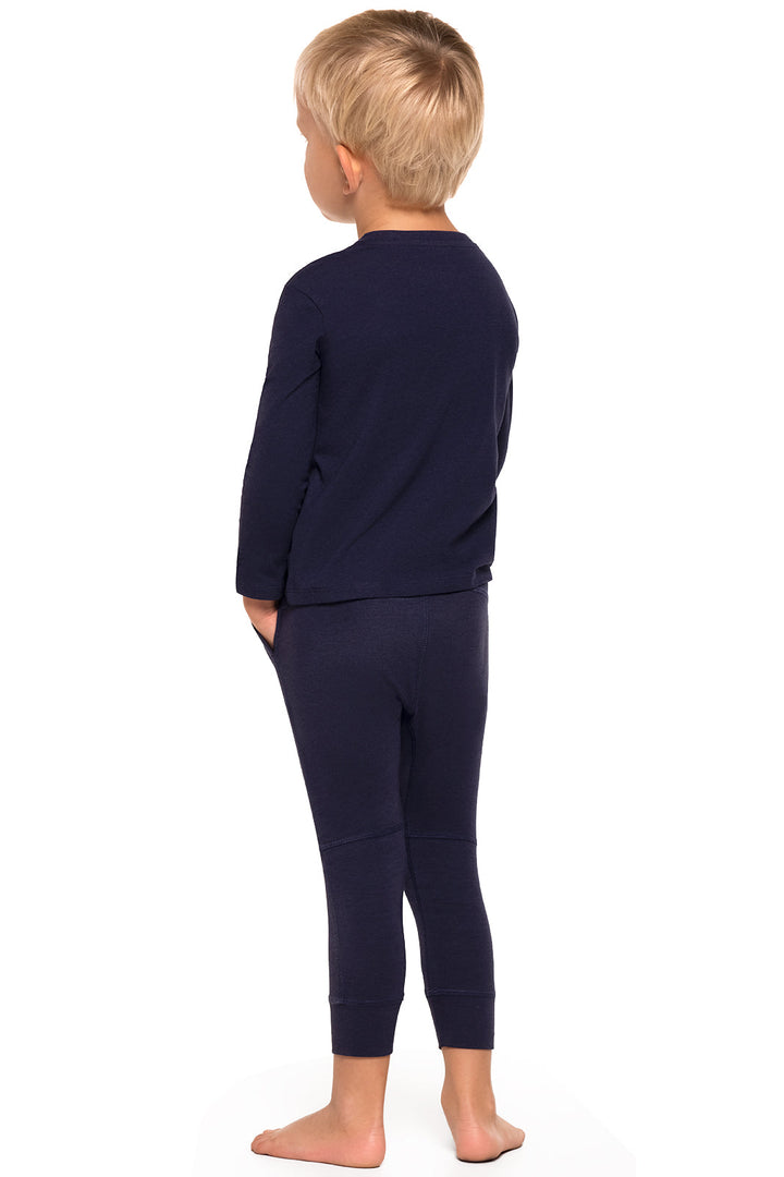 Toddler Coco Plum Everyday Long Sleeve T-Shirt | Navy