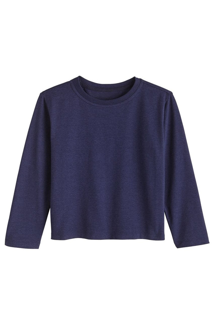 Toddler Coco Plum Everyday Long Sleeve T-Shirt | Navy