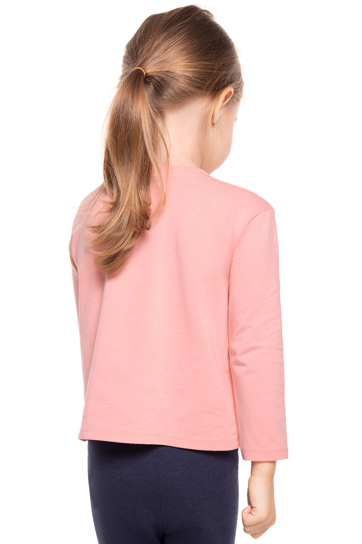 Toddler Coco Plum Everyday Long Sleeve T-Shirt | Peachy Pink