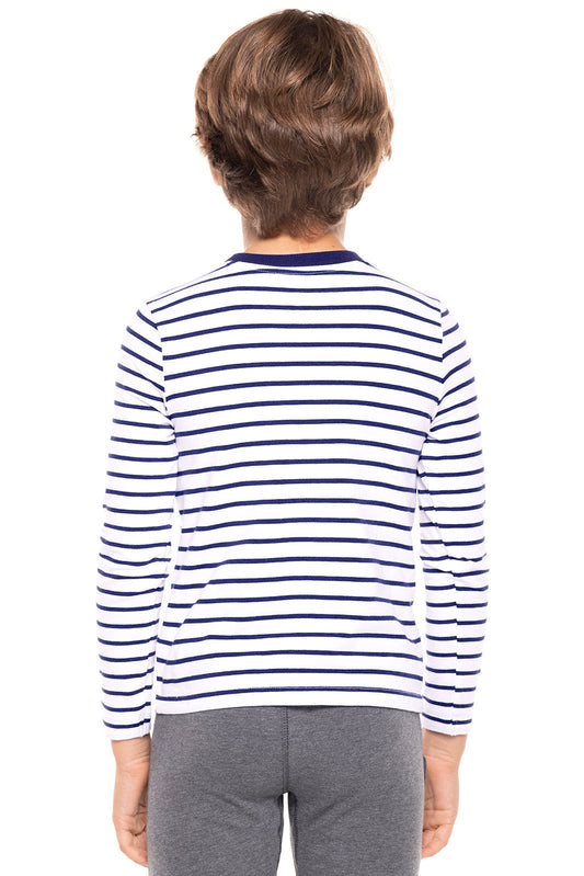 Color_White/Navy Stripe