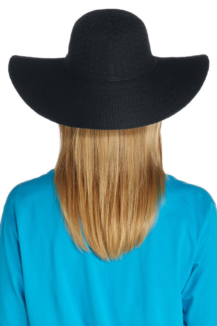 Women's Perla Packable Wide Brim Hat | Black