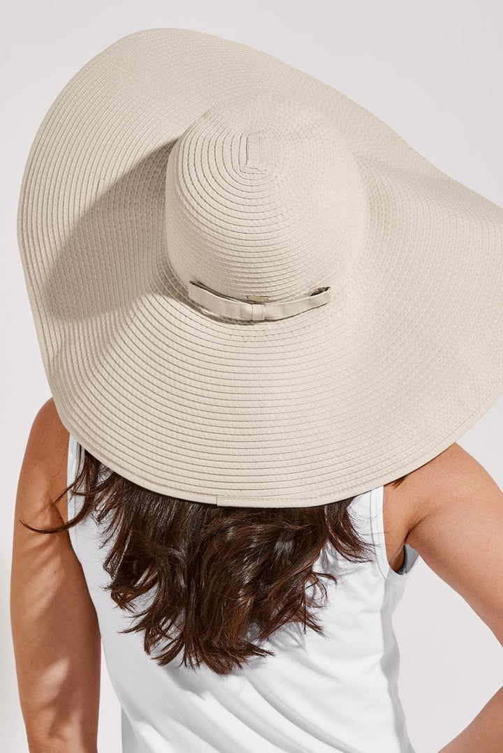 Coolibar Shelly Shapeable Travel Sun Hat UPF 50+ - White