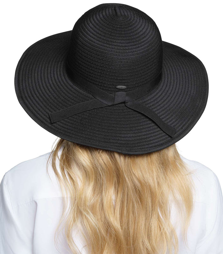 Women's Shelly Shapeable Travel Sun Hat | Black